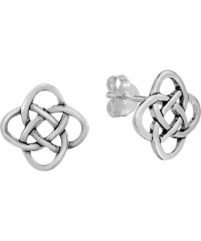 925 Sterling Silver Infinity Celtic Knot Stud Earrings (Nickel Free) Your Choice 12mm Celtic $11.39 Earrings