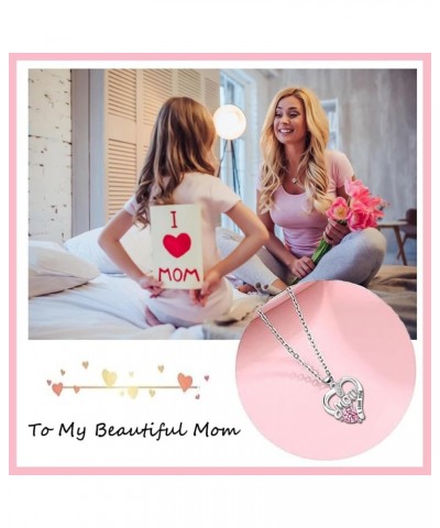 Gifts for Mom Grandma Love Heart Necklaces for Mom Grandma Mothers Day Gifts Christmas Birthday Gifts for Mother Grandmother ...