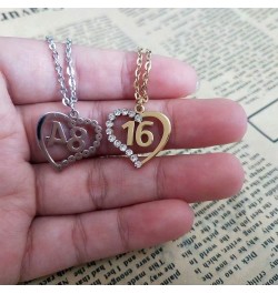 Stainless Steel Birth Year Number 10 to 99 Necklace Birthday Gift Anniversary Jewelry for Women 90 $13.03 Necklaces