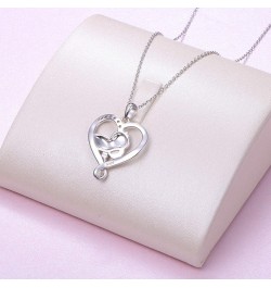 Sloth Gift 925 Sterling Silver Slow Down Cute Sloth Pendant Necklace for Women Girls Sloth Lover I Love You Sloth $17.67 Neck...