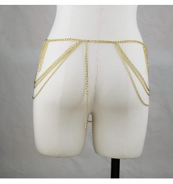 Women's Tassel Waist Chain Gold Multi layered Body Chain Beach Belly Chain Sexy Party Jewelry gold $9.68 Body Jewelry