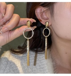 14K Gold Clip On Earrings for Women Hoop Dangle Earrings $9.03 Earrings