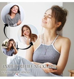 Anxiety Relief Necklace Breathing Necklace for Meditation Komuso Breathing Necklace Stress Relief Mindful Necklace Breathlace...