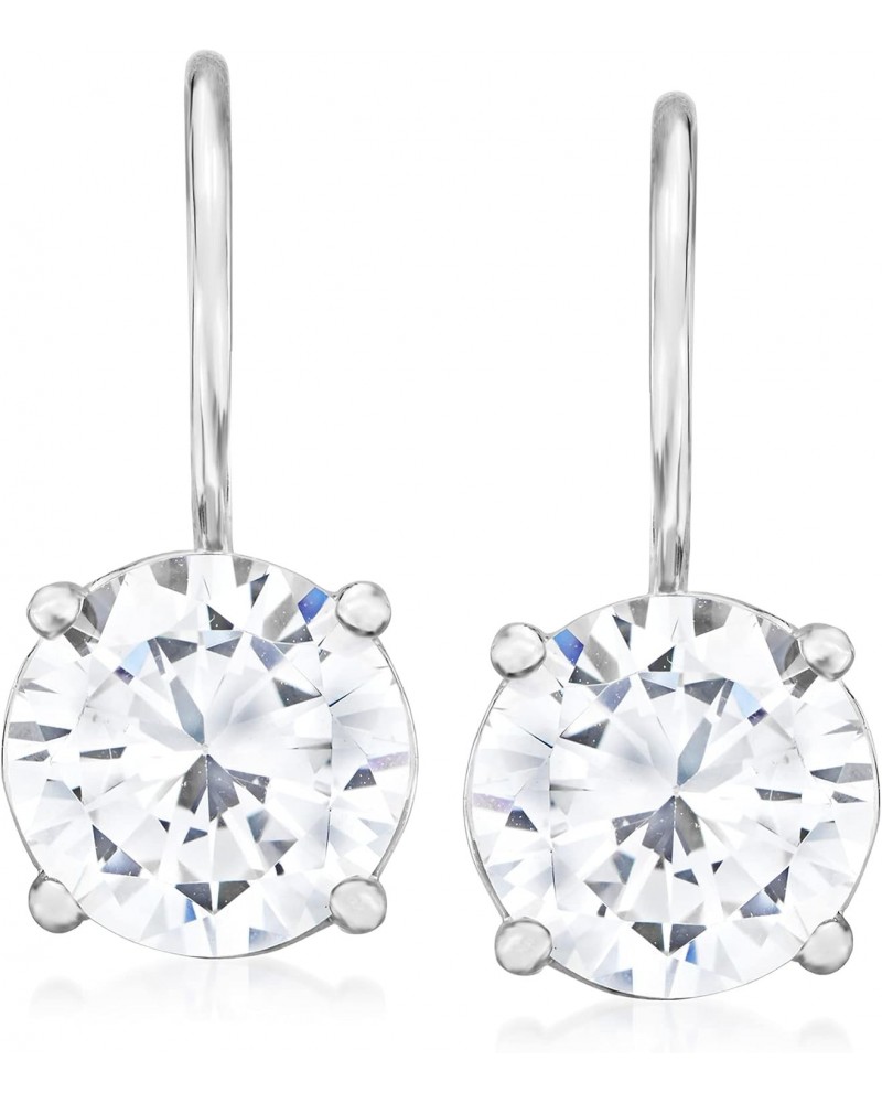 5.25 ct. t.w. CZ Drop Earring in Sterling Silver $38.48 Earrings