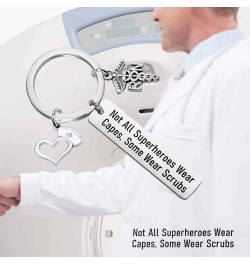 RN Gift Nurse Keychain Nurses Day Gift Doctor Nursing Jewelry Superheroes Nurse Life Keychain Scrubs Keychain $8.84 Bracelets