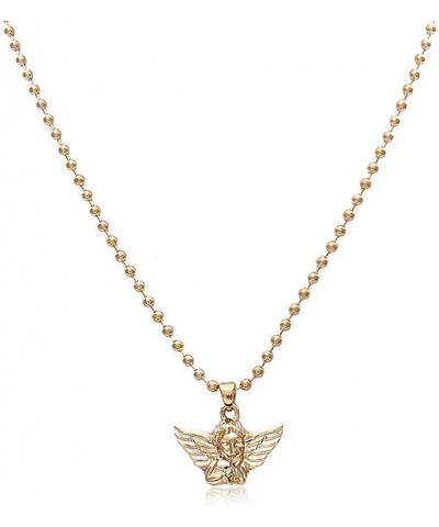 Angel Necklace Cherub Necklace for Women Girls,Angel Wings Pendant Necklace,Cupid Guardian Y2K Aesthetic Necklace Gold $8.39 ...