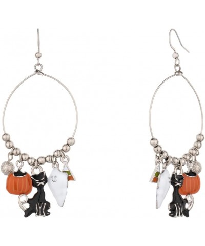 Halloween Earrings for Women | Skeleton | Skull | Ghost | Pumpkin | Spider web | Wizard hat | Trick or Treat | Halloween Dang...