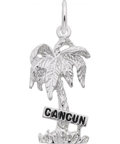 Rembrandt Cancun Palm Tree Charm - Metal - Sterling Silver $16.80 Bracelets