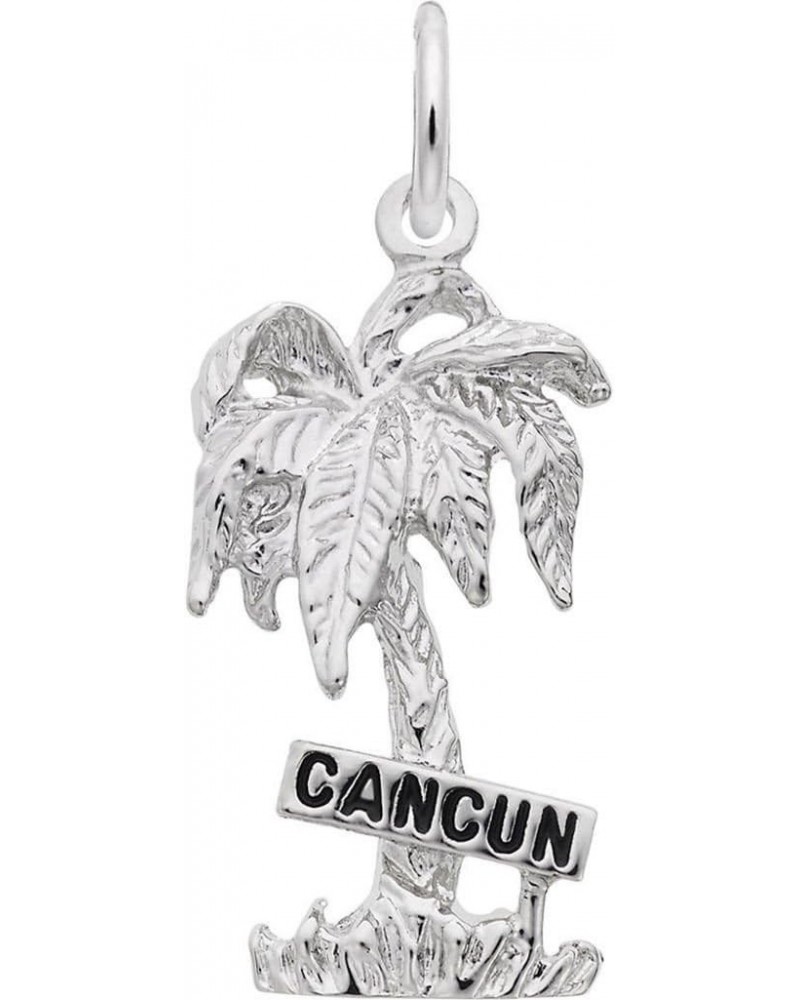 Rembrandt Cancun Palm Tree Charm - Metal - Sterling Silver $16.80 Bracelets