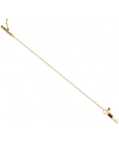 14k Yellow Gold Rope Chain Necklace Extender 1.85mm Safety Chain, Barrel Clasp, Jewelry Cloth 3.75 Inches $88.49 Necklaces