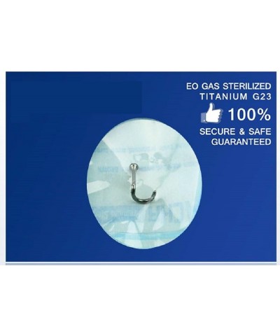 18GA EO Gas Sterilized G23 Implant Grade Titanium Bezel Set Crystal Top Nose Screw Clear $8.25 Body Jewelry