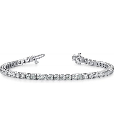 Classic Diamond Tennis Bracelet 14K White Gold Luxury Collection(D-E Color VS1-VS2 Clarity) 2.01 carats $930.28 Bracelets