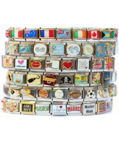 February Heart Connector Italian Charm Set $8.05 Bracelets