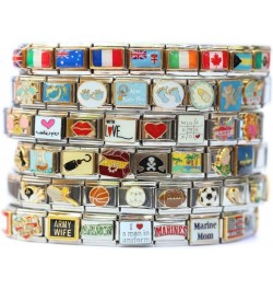 February Heart Connector Italian Charm Set $8.05 Bracelets