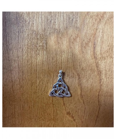 Sterling Silver Celtic Triquetra Circle of Life Pendant $24.19 Necklaces