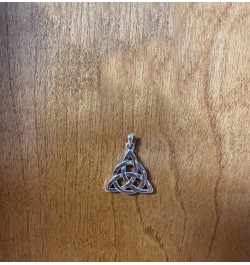 Sterling Silver Celtic Triquetra Circle of Life Pendant $24.19 Necklaces