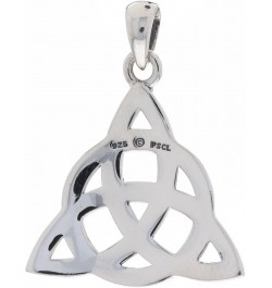 Sterling Silver Celtic Triquetra Circle of Life Pendant $24.19 Necklaces