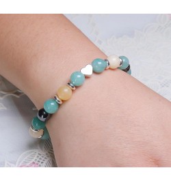 Inspirational Birthday Gifts for Women Unique Christmas Gift Ideal Jewelry Natural Stone Bracelets for Best Friend Sister Nie...