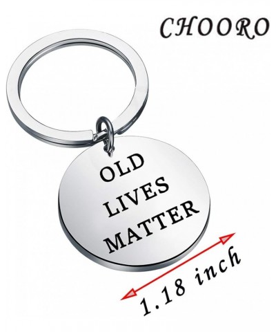 Funny birthday or retirement gifts for the elderly novel keychains for grandparents 50th 60th 70th 80th Birthday Gift Old Liv...