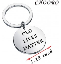 Funny birthday or retirement gifts for the elderly novel keychains for grandparents 50th 60th 70th 80th Birthday Gift Old Liv...