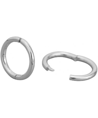 Minimalist Endless Small Hoop Earrings 925 Sterling Silver for Women Girls Hypoallergenic 14g Tiny Cartilage Huggie Hoops Hel...