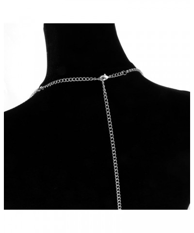 Sexy Body Chains Silver Rhinestone Bra Belly Chain Jewelry Bikini Beach Rave Party Body Accessory For Women Girls $14.72 Body...