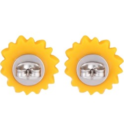 GUAngqi Handmade Sunflower Earrings Personalized Resin Yellow Flower Studs Earrings Cute Jewelry Gift for Women,Style 1 Style...