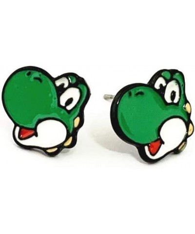 Wonderful Boutique TV Movies Show Anime Cartoon Cosplay Jewelry Metal Supe Mario Yosi Stud earrings Gifts for woman girl $7.4...