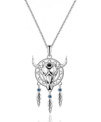 Sterling Silver CZ Horse Stirrup Pendant Necklace 1 Dream Catcher/Silver $24.12 Necklaces