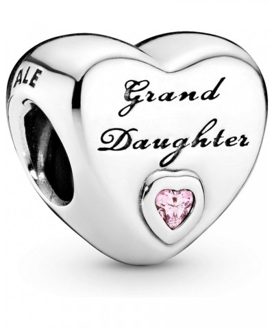 Jewelry Granddaughter's Love Cubic Zirconia Charm in Sterling Silver No Box $20.53 Bracelets