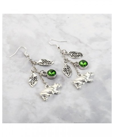 Halsin Dangle Earring the First Druid Gift Halsin Wood Elf Gift BG3 Fan Gift Video Game Lover Gift Halsin Earring $11.33 Earr...