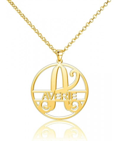 Averie Necklace Personalized Necklace Sterling Silver Custom Name Necklace $19.03 Necklaces