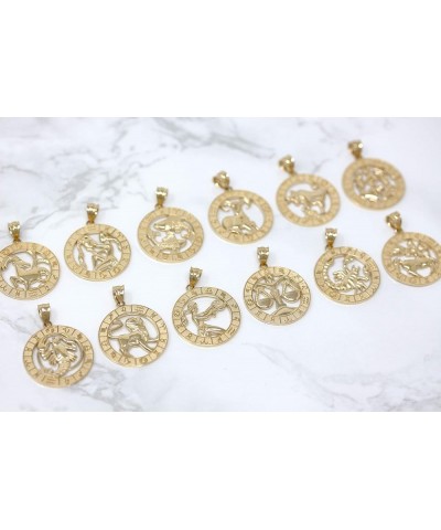 10k Yellow Gold Zodiac Pendant Necklace 16.0 Inches Aries $88.55 Necklaces