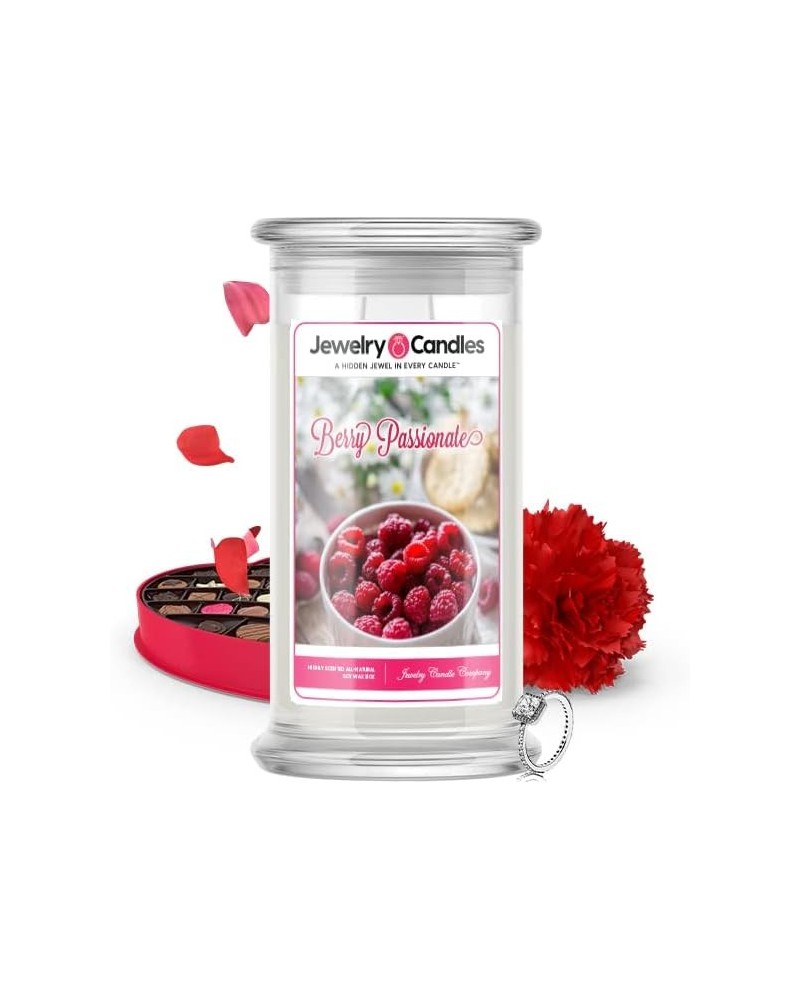 21oz Huge Valentine's Jewelry Candles - Viral TikTok Valentine's Day Gifts | Unique Surprise Candles | Award Winning Scents |...