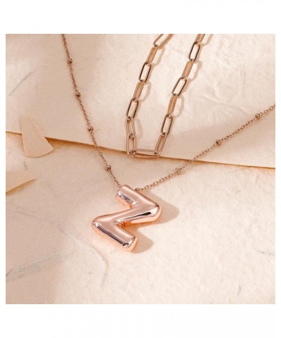 ??????? ????????? for Women Girl, Dainty Gold ??????? ?????? ?????? ????????, 14K Gold Plated Layered Necklaces Puffy Name Pe...