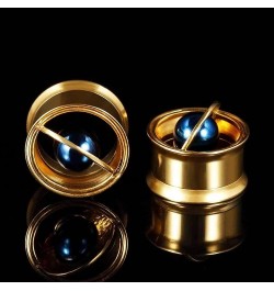 Surgical Steel Ear Gauges Cool Planet Tunnels and Plugs Piercing Elegante Stretchers Earrings Size 0g(8mm) to 5/8 inch(16mm) ...