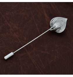 Women Crystal Rhinestone Calla Lily Floral Boutonniere Lapel Stick Pin Brooch Cardigan Scarf Tie Pin Pearl Flower Breastpin W...