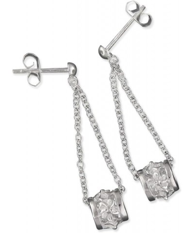 Sterling Silver Plumeria Bead Dangle Earrings 1. Sterling Silver $16.45 Earrings