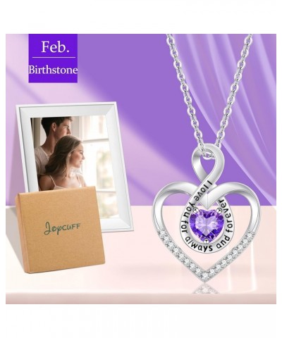 ?????????? ????????? for Women Forever Love Heart Pendant with Infinity Necklace ????? ??? ????? Mom Girlfriend Daughter Chri...