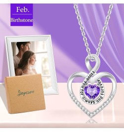 ?????????? ????????? for Women Forever Love Heart Pendant with Infinity Necklace ????? ??? ????? Mom Girlfriend Daughter Chri...