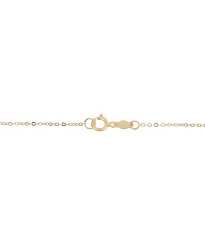 14k Tricolor Gold Triple Ring Necklace (18 inch) $89.04 Necklaces