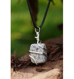 Crystal Necklace Pendants, Protection Necklace for New Beginnings Happiness Good Luck Hope Abundance, Protection From Negativ...