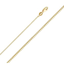 14K Yellow Gold Rooster Charm Pendant with 0.8mm Box Chain Necklace 22.0 Inches $77.40 Necklaces