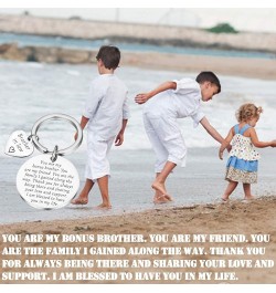 Bonus Brother Gifts Brother-In-Law Gifts Brother Keychain Brother Of The Bride Gifts Brother in Law $10.39 Pendants