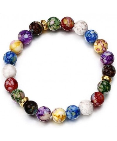 Colorful Beads Bracelet Beads s Beaded Bracelet For Women Girls Attractive $3.51 Bracelets