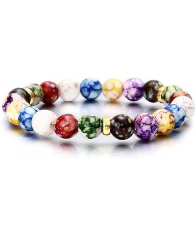 Colorful Beads Bracelet Beads s Beaded Bracelet For Women Girls Attractive $3.51 Bracelets