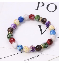 Colorful Beads Bracelet Beads s Beaded Bracelet For Women Girls Attractive $3.51 Bracelets