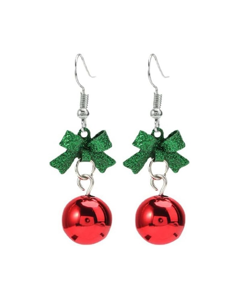 Xmas Earrings Christmas Tree Bel Santa Claus Snowman Shape Pendant Drop Dangle Earring Women Girls Festival Ear Jewelry 3 $8....