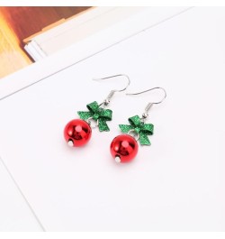 Xmas Earrings Christmas Tree Bel Santa Claus Snowman Shape Pendant Drop Dangle Earring Women Girls Festival Ear Jewelry 3 $8....