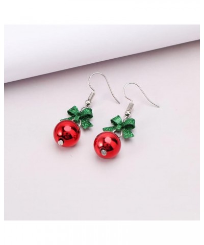 Xmas Earrings Christmas Tree Bel Santa Claus Snowman Shape Pendant Drop Dangle Earring Women Girls Festival Ear Jewelry 3 $8....